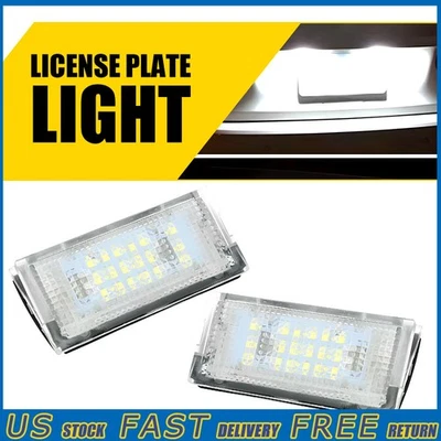 Светодиодные лампы для номерного знака 2 шт подходят для BMW 323i 328i 330i 325i 325xi 330xi - Изображение 1 из 4