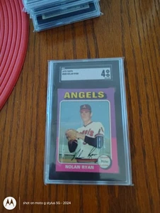 1975 TOPPS NOLAN RYAN GRADED SGC 4 , VERY NICE - Bild 1 von 2