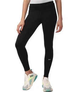 Reebok Womens Running Essentials Compression Athletic Pants, Black, X-Small - Picture 1 of 1