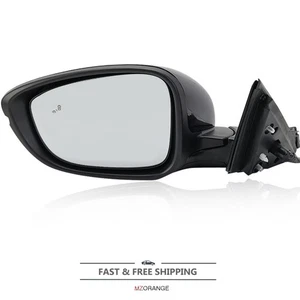 For Honda Accord Sedan 18-22 Black Left Mirror Heated Blind Spot Turn Signal BSM - Bild 1 von 15