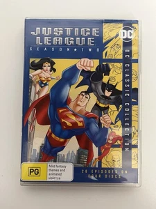 Liga de la Justicia: Temporada 2 (DVD Reg 4 PAL) DISCOS EN MUY BUENA CONDICIÓN + PUBLICACIÓN GRATUITA - Imagen 1 de 3