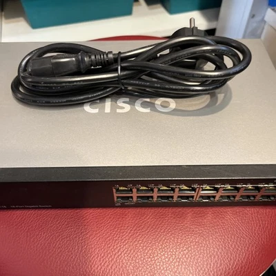 Cisco 16-Port Gigabit Switch SG100-16 v2 - TOP - Photo 1/3