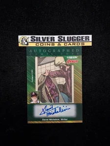 David Michelinie Marvel Fleer Ultra Avengers 2022 cortes de cómic autografiados #01/10 - Imagen 1 de 3