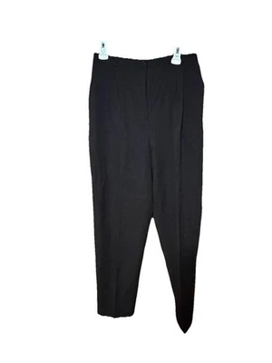 Pantalón pantalón vintage para mujer ORVIS negro 100 % lana forrado gabardina talla 12 Foto 1 de 4