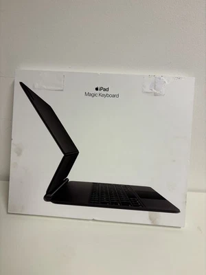 QWERTY APPLE IPAD PRO 12.9" MAGIC KEYBOARD 3RD 4TH 5TH GEN BLACK GENUINE NEW - Image 1 of 4