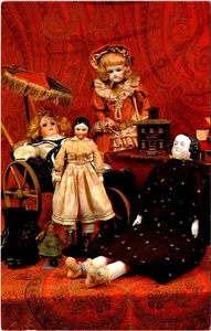 UT, Salt Lake City DOLL COLLECTION Daughters Of Utah Pioneers Museum Postcard - Picture 1 of 2