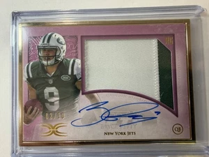 2015 Topps Definitive Bryce Petty Gold Framed /10 Jets - Picture 1 of 2
