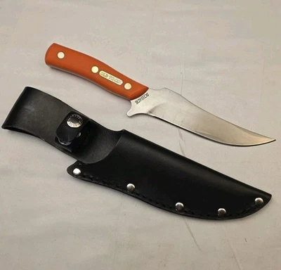 Cuchillo de hoja fija Schrade Old Timer 15OTO con funda - hoja de 5,5" Foto 1 de 4