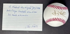 2006 Joey Votto Signed Autographed Minor League Baseball Reds LOA from Coach - Picture 1 of 5