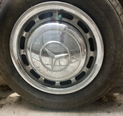 1966 Mercedes Benz W110 230 200 190 Chrome Wheel Hub Caps 13” Rim W 110 Set Of 4 - Image 1 of 3