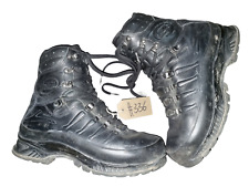 Meindl German Army SF Issue Black Leather GoreTex Combat Boots Size 8.5 UK #336