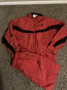 Vintage Spring 1990 Nike Air Jordan Warm Up Suit Size L/XL - Picture 1 of 10