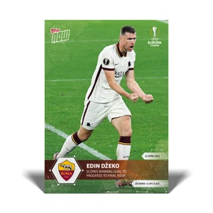 Topps NOW UEL 20/21 - Card 011 - Edin Dzeko - AS Rom - Picture 1 of 2