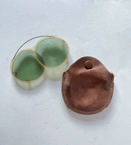 Vintage WW2 WWII Era Aviator Clip On Attaching Lenses Filter Celluloid Deco 04 - Picture 1 of 6