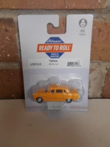 Athearn 1950' 4-türige Limousine Auto gelb Nenngröße H0 #74118 - Bild 1 von 4
