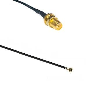 U.fl IPX to RP-SMA Female Jack (male pin) Pigtail Cable for WIFI Wireless Anten - Afbeelding 1 van 4
