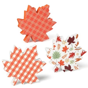Fall Leaves Decorations for Home Indoor, Thanksgiving Table Decor, Harvest Ta... - Picture 1 of 7