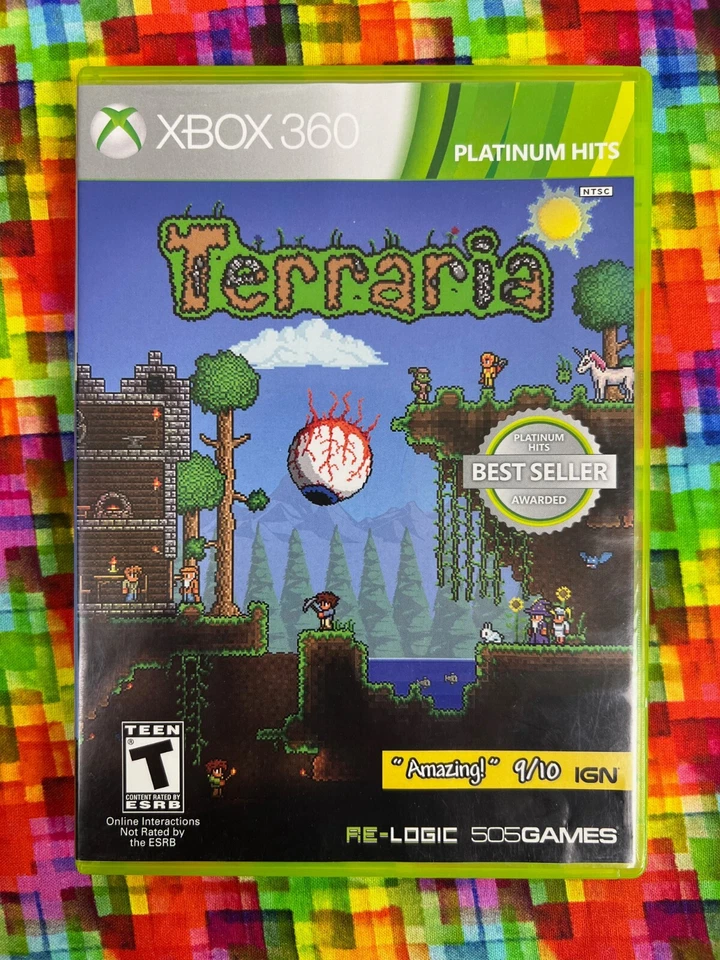 🎮🎮🎮Terraria Xbox 360 Platinum Hits 2-20🎮🎮🎮🎮 - Image 1 of 4