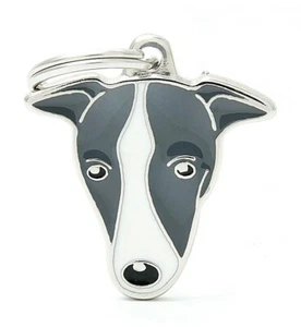 Windhund, Whippet, Lurcher - Hundeausweis (59) - graviert KOSTENLOS - personalisiert - Bild 1 von 3