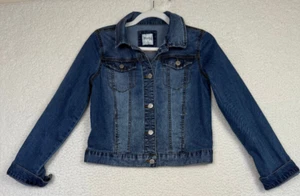 Mudd Denim Jean Jacket Blue Long Sleeve Girls Size 16 - Picture 1 of 8