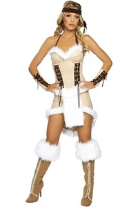 Sexy Indianerin Halloween Kostüm Damen Größe S/M - Bild 1 von 5