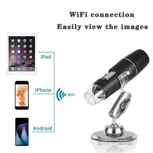 Duradero 8 LED 1000X USB Microscopio Digital Endoscopio Lupa Cámara con Soporte - Imagen 1 de 18