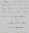 "Novelist" Louis Auchincloss Hand Written Letter JG Autographs COA