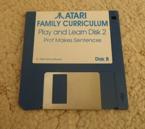 Amiga Format Game Disk Family Curriculum Play and Learn 2 Prof Makes Sense - Picture 1 of 1