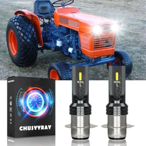 2 EX Brite LED Birnen für Kubota L175 L185 L2050 L225 KH-1 Scheinwerfer 12V 35/35W - Bild 1 von 12
