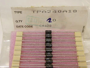 3 Stück/3 pieces TPA240A18 TRISIL DIODE 50A 240V  BIDIRECTIONAL P3000AA61 TECCOR - Picture 1 of 6