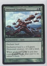 2010 Magic: The Gathering - Worldwake Foil Vastwood Zendikon #117 0b5