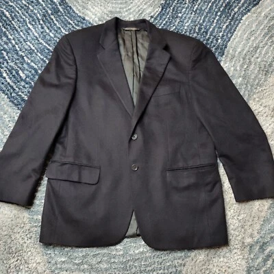 Куртка мужская Saks 5th Loro Piana Stuart деревянная кашемировая черная блейзер размер 42 S - Изображение 1 из 4