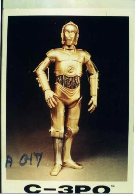 11"STAR WARS Sci-Fi Classic Movies C3PO Robot Unbuilt UnpaintVinyl Model Kit 1/6 - Image 1 of 2