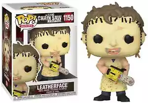 FIGURA DE VINILO POP FUNKO 1150 PELÍCULAS TEXAS MOTOSIERRA MASACRE LEATHERFACE 3,75" - Imagen 1 de 3