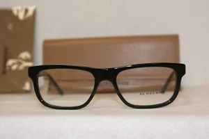 Brandneu Original Burberry Brille 2197 glänzend schwarz 3001 Größe 53-17 mm & Etui! - Bild 1 von 5