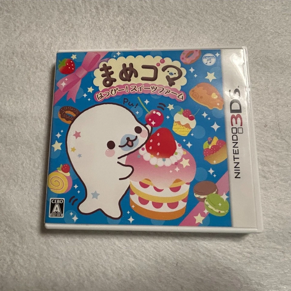 USED Nintendo 3DS Mamegoma Happy Sweets Farm JAPAN - Image 1 of 4