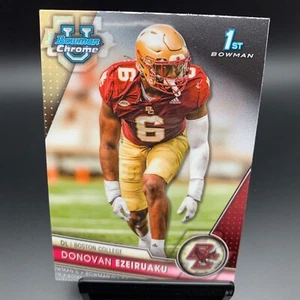 2023 Bowman Chrome University #71 Donovan Ezeiruaku Boston College Eagles - Picture 1 of 2