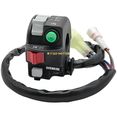 Interruptor de manillar izquierdo luz de parada de arranque anulación para Yamaha Grizzly 700 YFM700 Foto 1 de 4