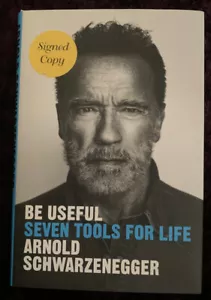 Arnold Schwarzenegger Sieben Werkzeuge für das Leben signiert signiertes signiertes Buch BAS-zertifiziert - Bild 1 von 3