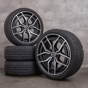 Mercedes C-Klasse AMG Felgen 19 Zoll W206 S206 Sommerräder A2064016700 - Bild 1 von 5