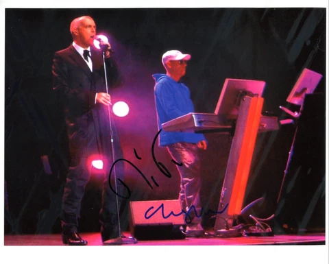 PET SHOP BOYS SIGNED - Used Autograph - P6269S Cover