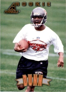 1997 Pinnacle Warrick Dunn Rookie Tampa Bay Buccaneers #161 - Picture 1 of 2
