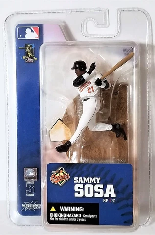 McFarlane MLB Series 3 Sammy Sosa Baltimore Orioles 3" Inch Mini Sports Figure Cover