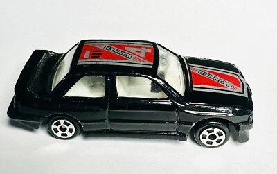 Vintage Unbranded 1/64 Scale BMW 325i Winner 4 Black Car 2.5” Toy - Image 1 of 4