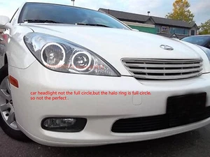 RGB halo ring for Lexus ES300 ES330 02-04 LED angel eye bluetooth Flash DRL lamp - Picture 1 of 36
