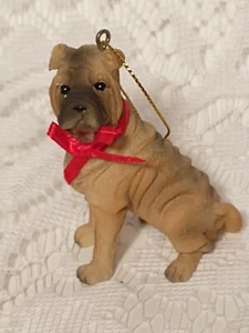 Regent Product Corp Árbol de Resina de Navidad Perro Mastín Ornamento tblhp1 - Imagen 1 de 12