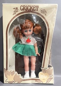 Vintage Cricket Doll By Lovee Brown Hair In Original Package 11" (read desc:) - Picture 1 of 10