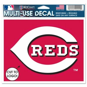 CINCINNATI REDS LOGO MACBOOK LAPTOP MULTI USE REUSABLE DECAL WINCRAFT 😎 - Picture 1 of 1