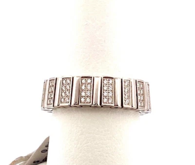 Anillo Omega Constelación Diamante 0,40 quilates, Oro Blanco 18K Talla 56 Foto 1 de 4