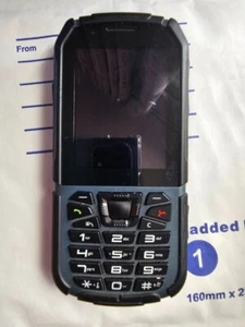 Unlocked Telstra Tough 3 ZTE T55 3G Next G Rural Mobile Phone Blue tick/ Good Co - Picture 1 of 4